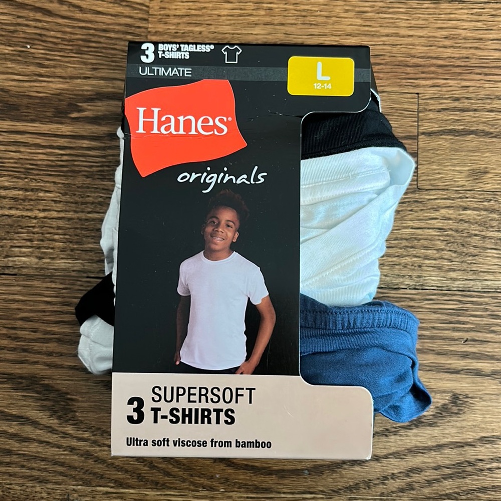 Hanes boys tagless T-shirts